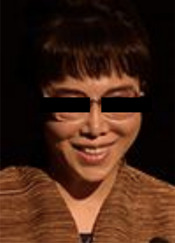 Woman sent by the Chinese Communist Party, eyes obscured