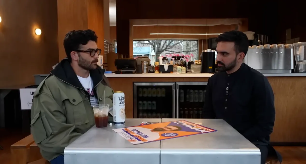 Zohran Mamdani, Hasan Piker livestream, April 7, 2025